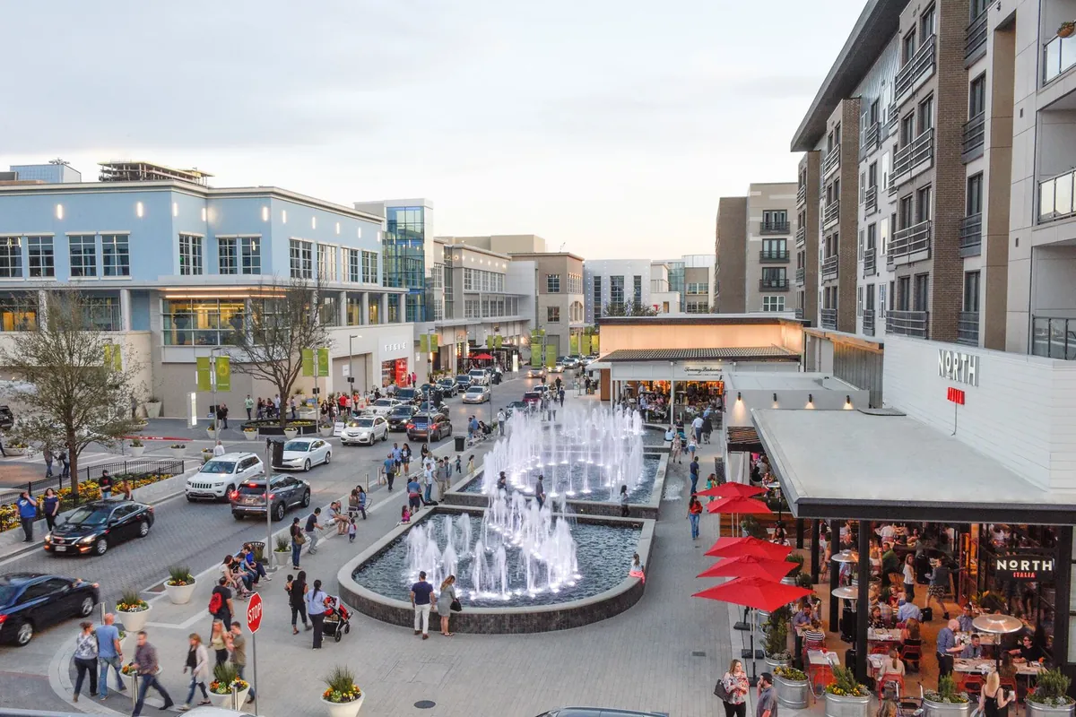 Legacy West, a walkable mixed-use district in Plano, Texas