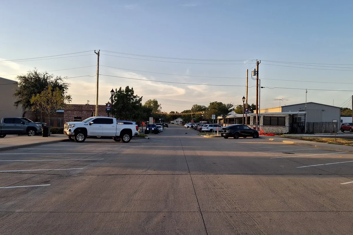 Main Street in downtown Prosper, Texas